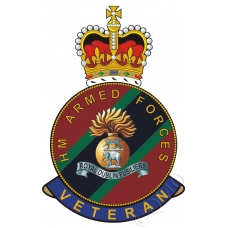 Royal Dublin Fusiliers HM Armed Forces Veterans Sticker
